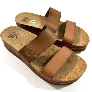 Reef Cushion Vista Hi Sandals Brown